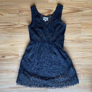Black See Through Dress Yoana Baraschi size 6P